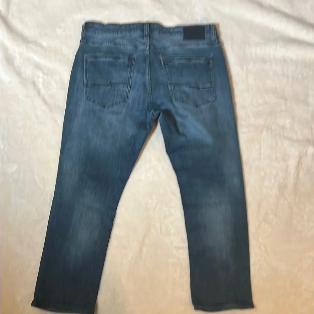 Outpost Makers Men’s Blue Straight Leg Jeans Size 34x26 Hemmed